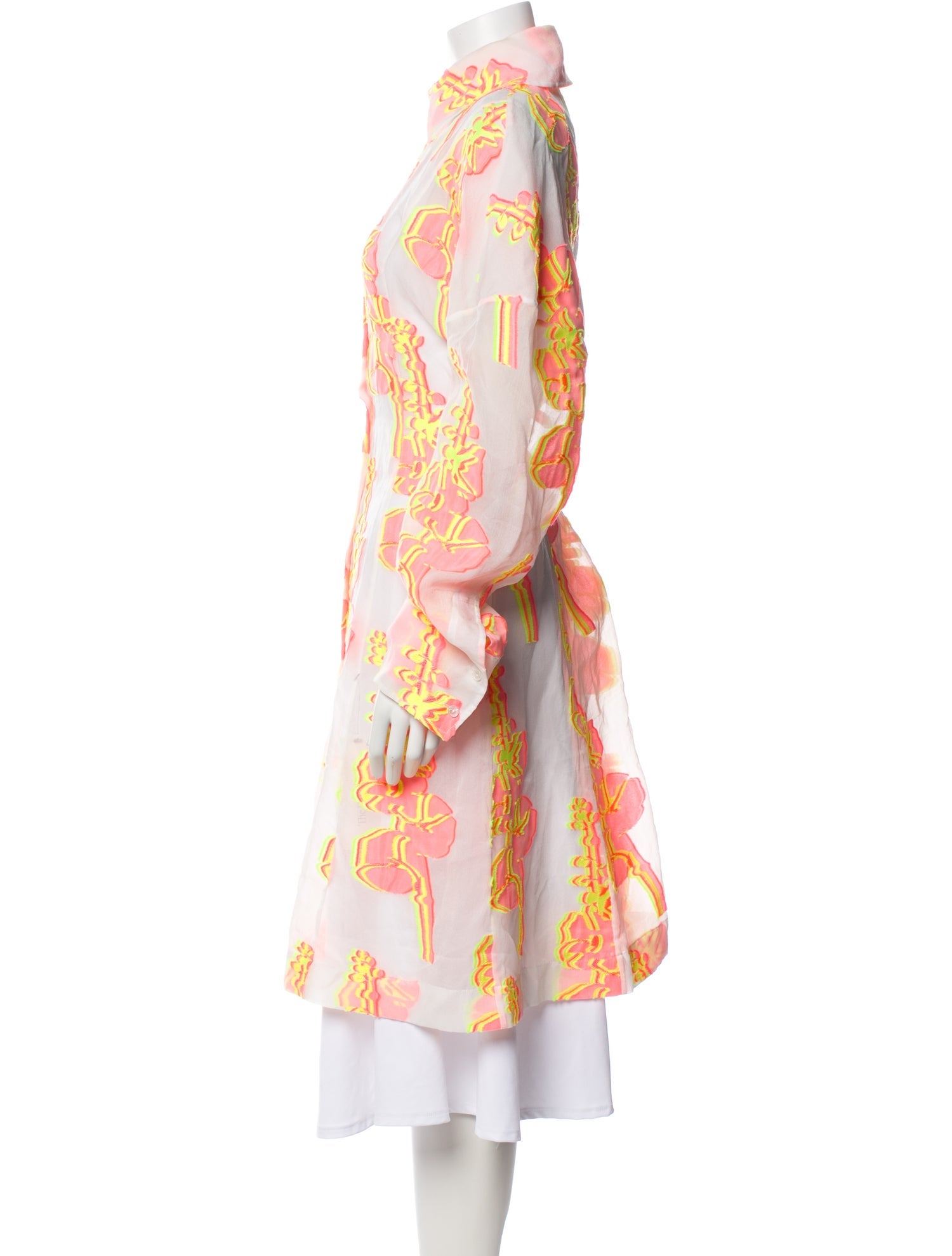 Claudia Li Floral Print Jacket