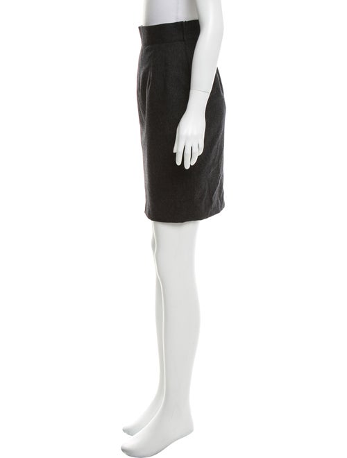 Claude Montana Wool Knee-Length Skirt
