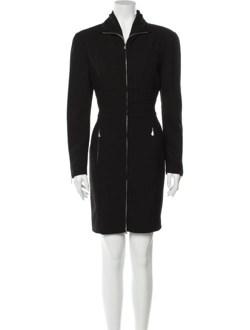 Claude Montana Mini Dress Black