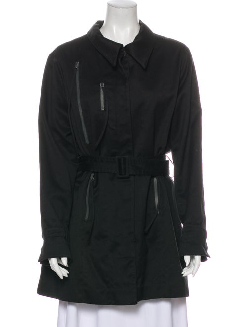 Claude Montana Trench Coat Black