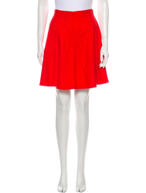 Claude Montana Wool Mini Skirt Wool