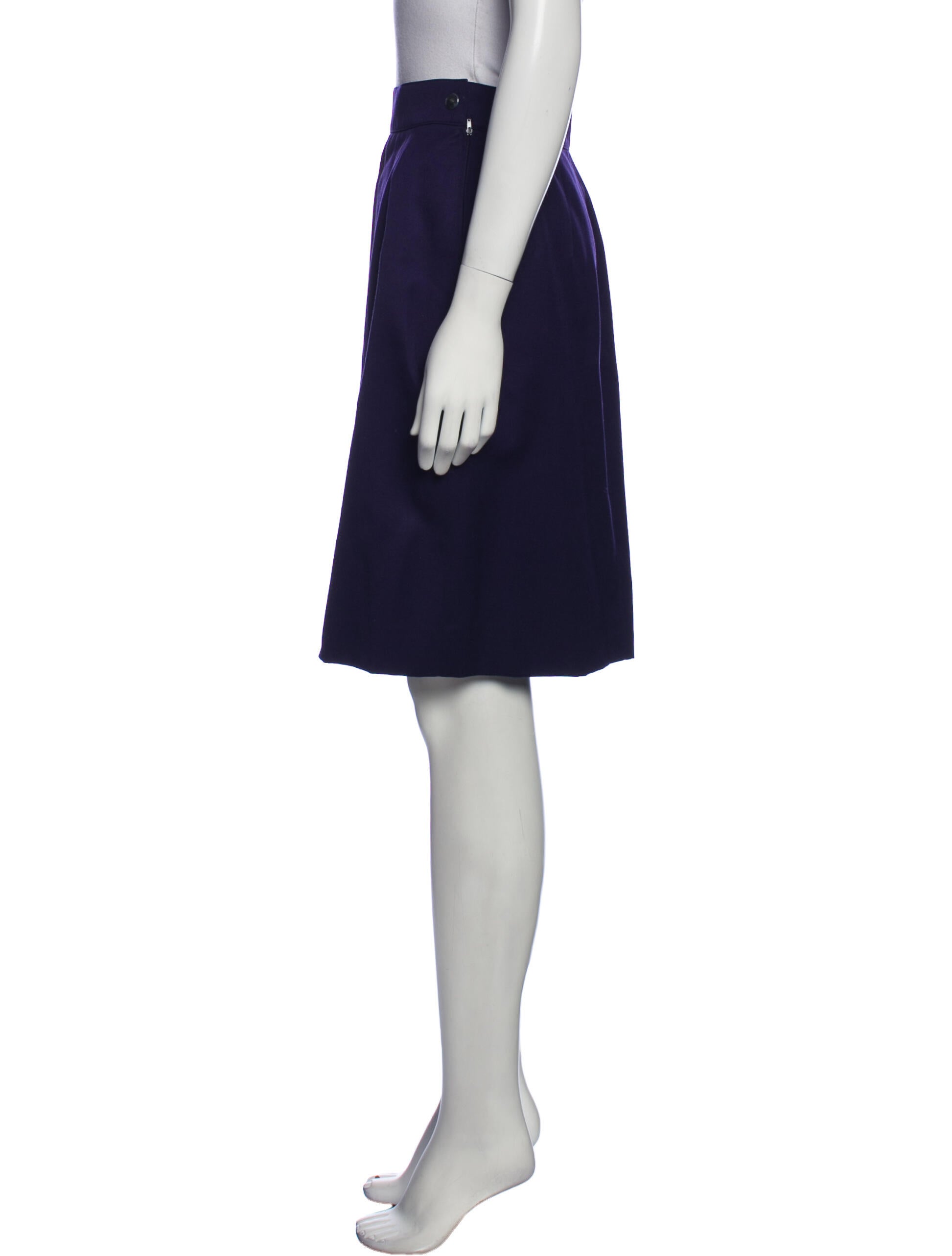 Claude Montana Knee-Length Skirt