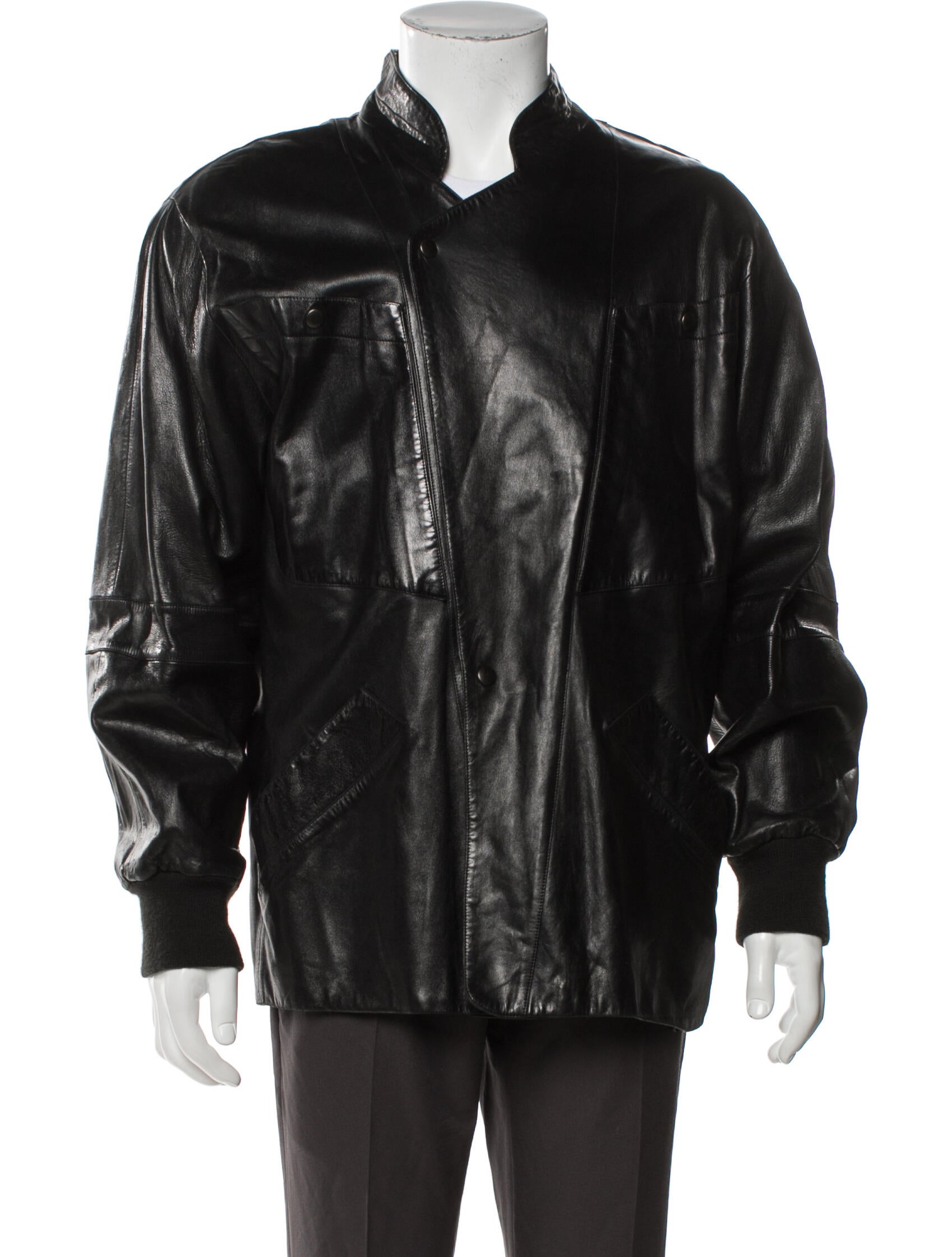 Claude Montana Vintage 1980's Moto Jacket