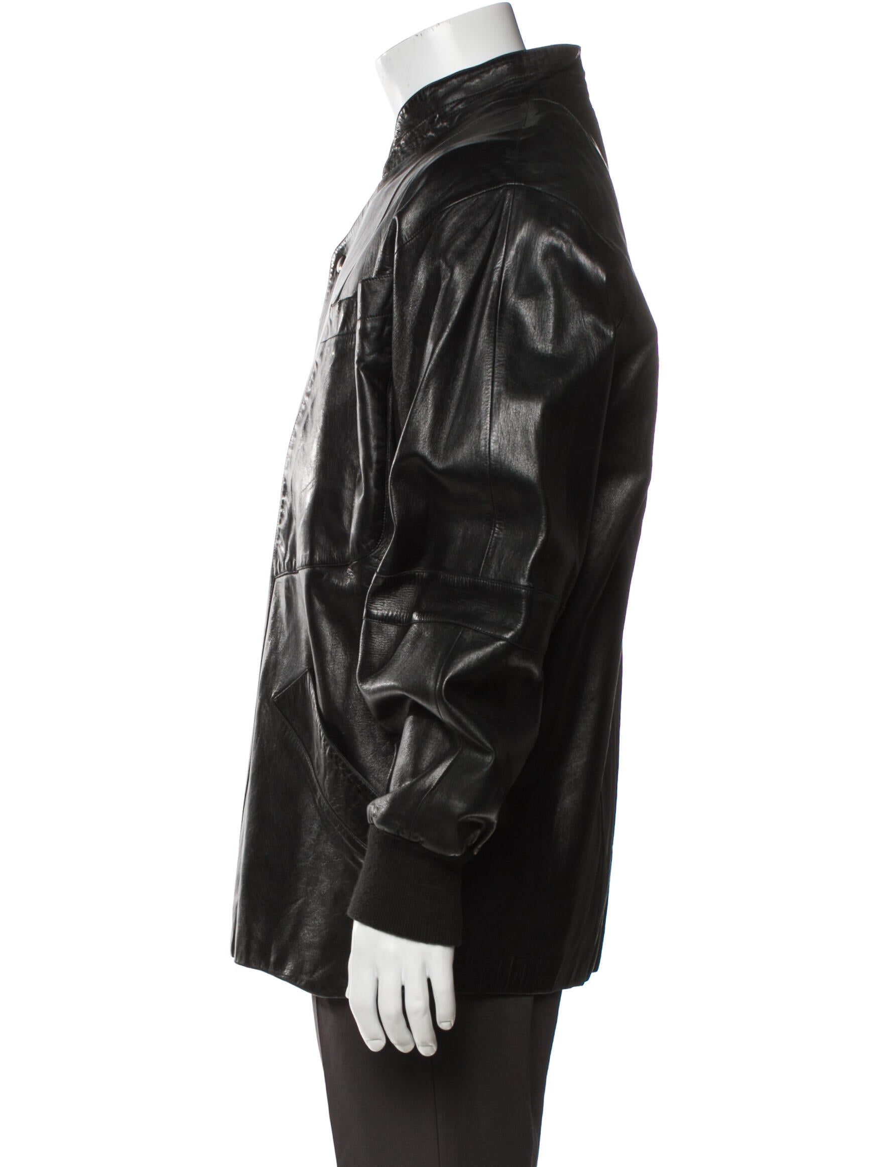 Claude Montana Vintage 1980's Moto Jacket