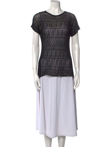 Claude Montana Tops Vintage 1980's T-Shirt Petite