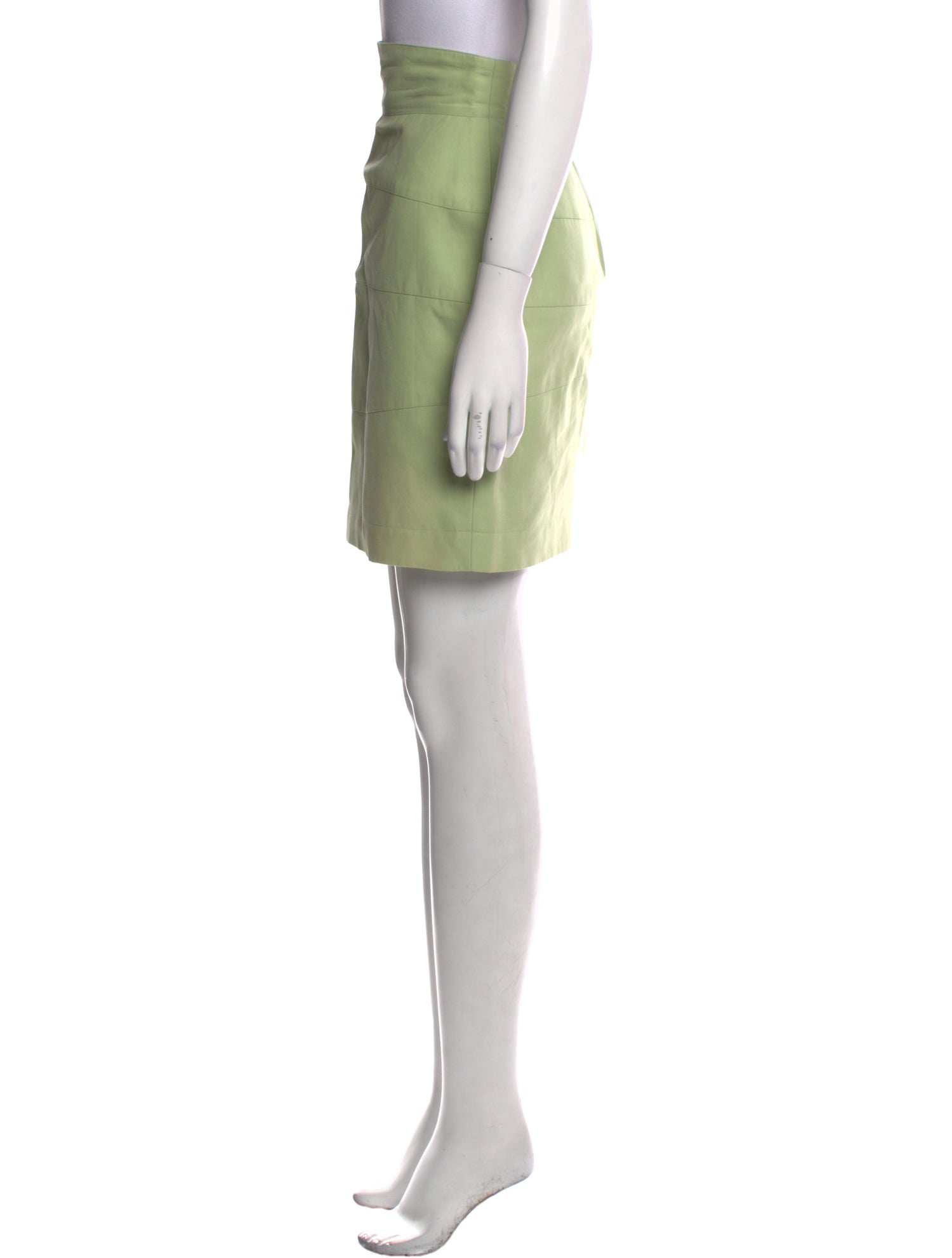 Claude Montana Vintage Mini Skirt