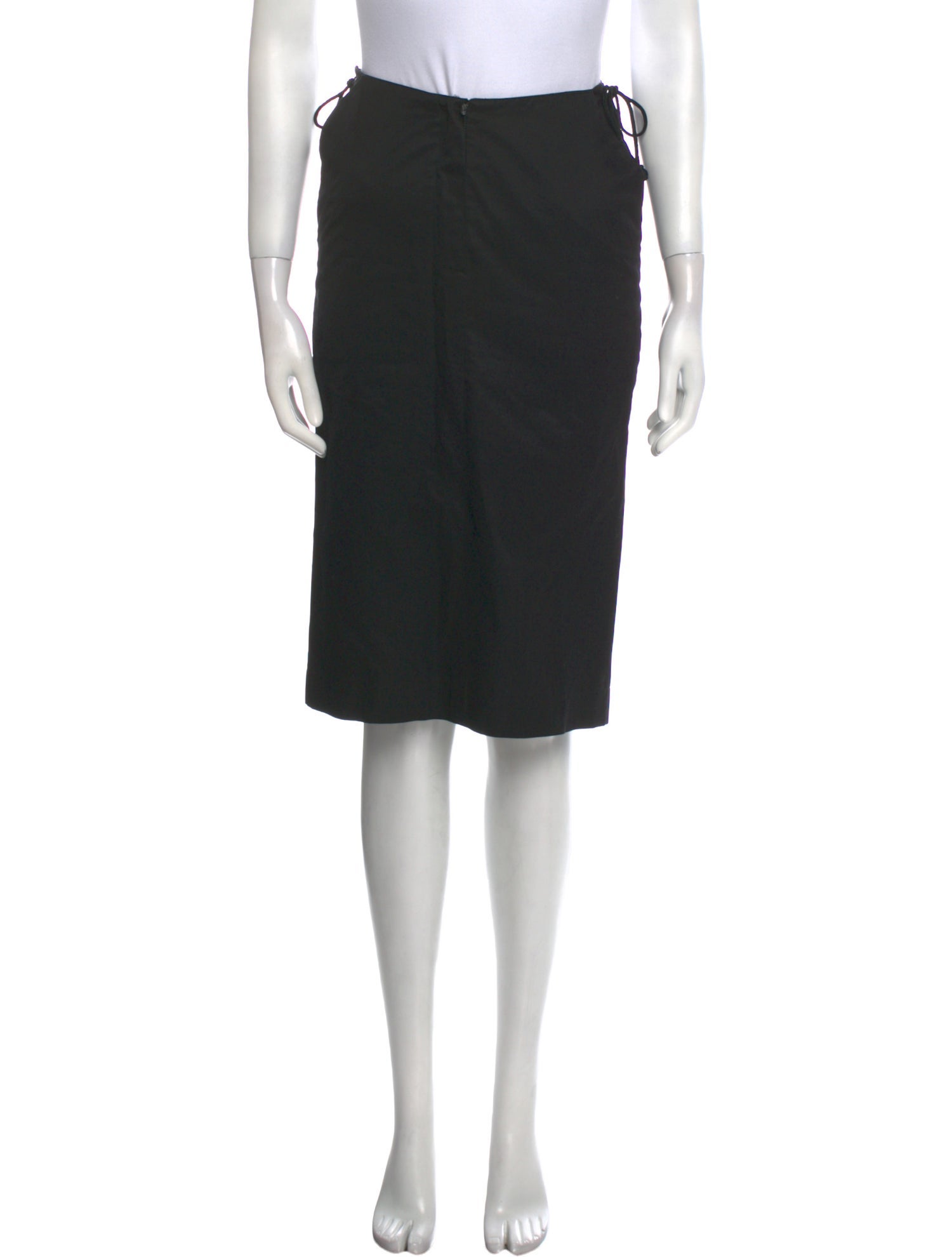 Claude Montana Vintage Knee-Length Skirt