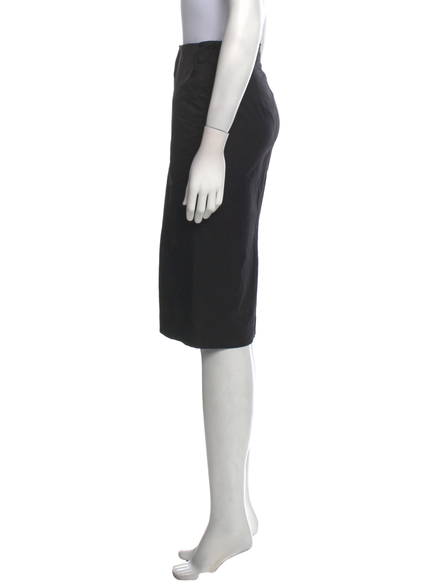 Claude Montana Vintage Knee-Length Skirt