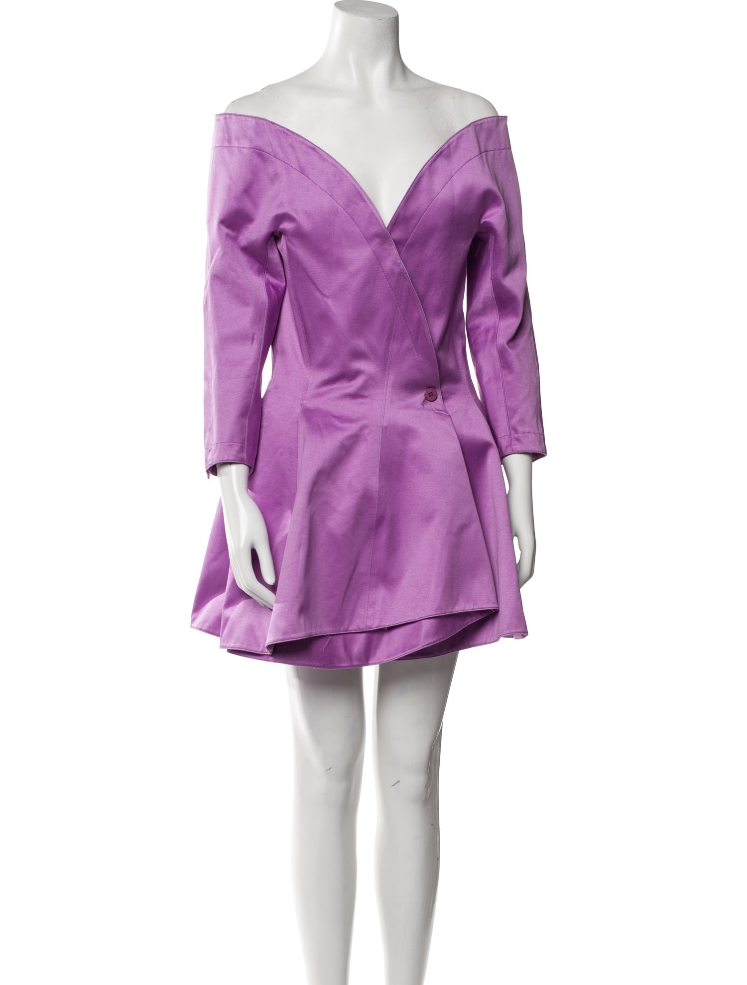 Claude Montana Vintage Mini Dress