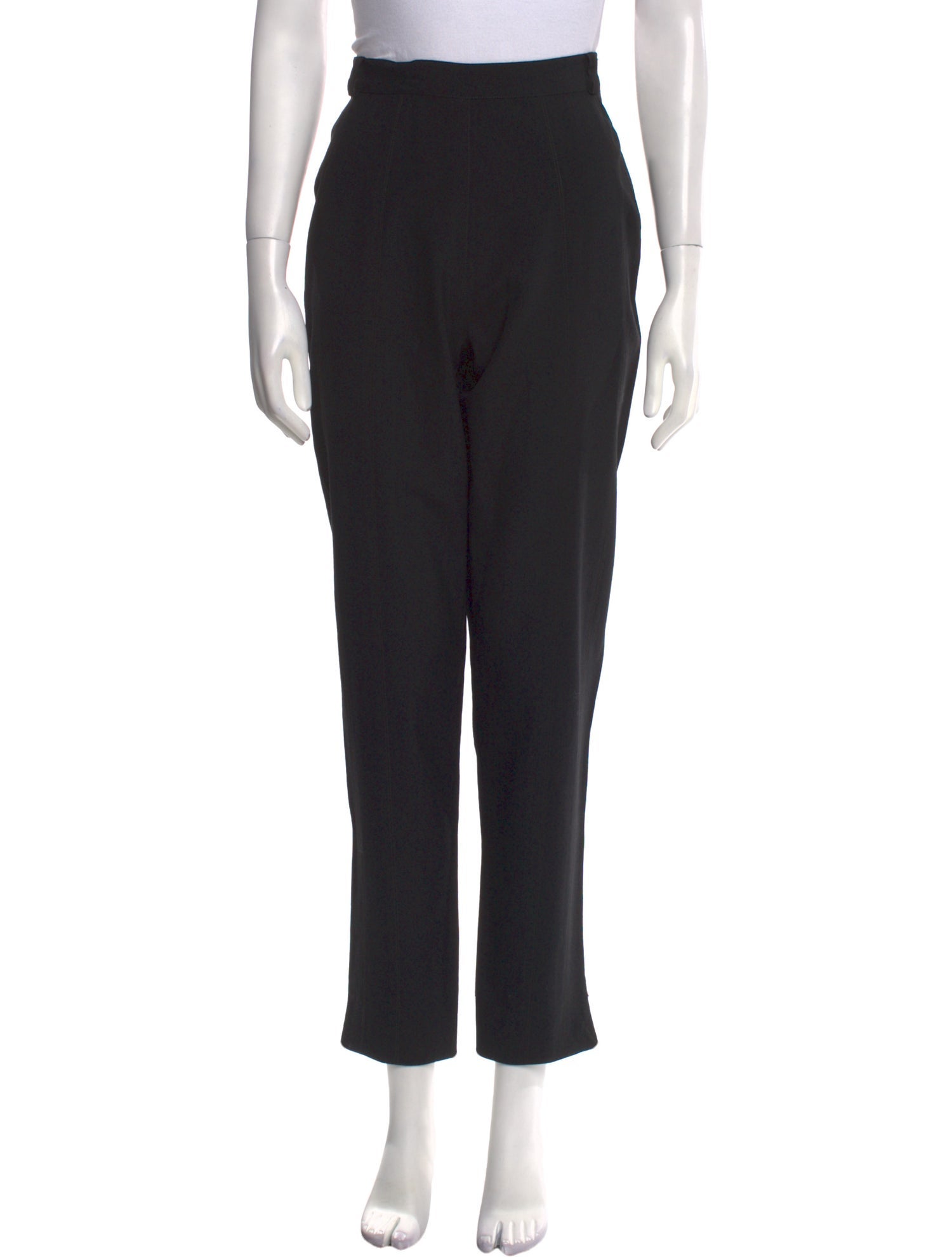 Claude Montana Wool Straight Leg Pants
