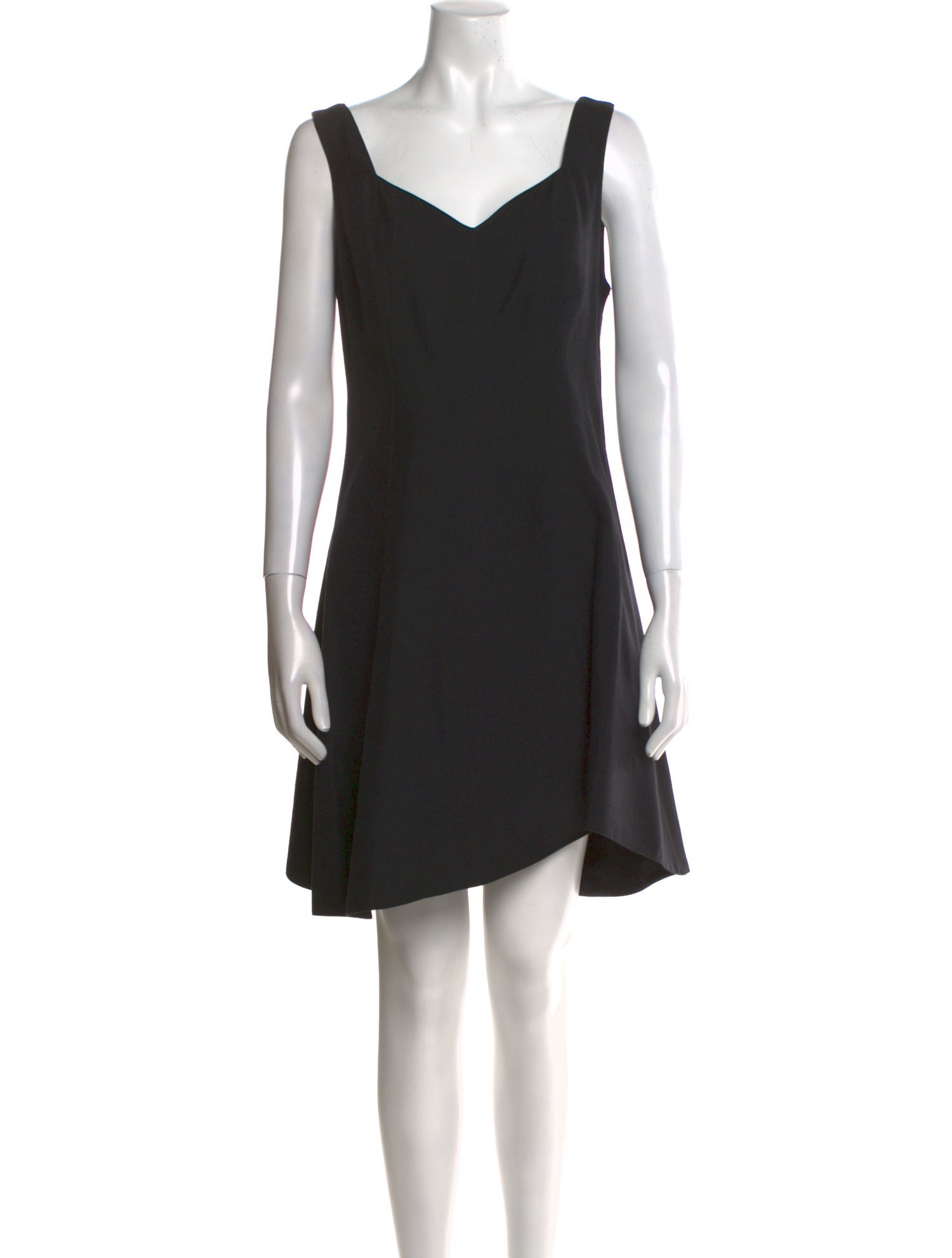 Claude Montana Silk Mini Dress