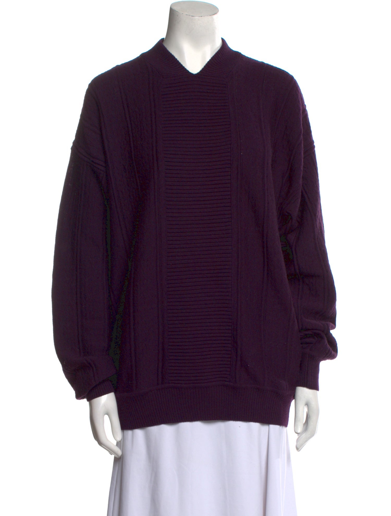Claude Montana Wool V-Neck Sweater