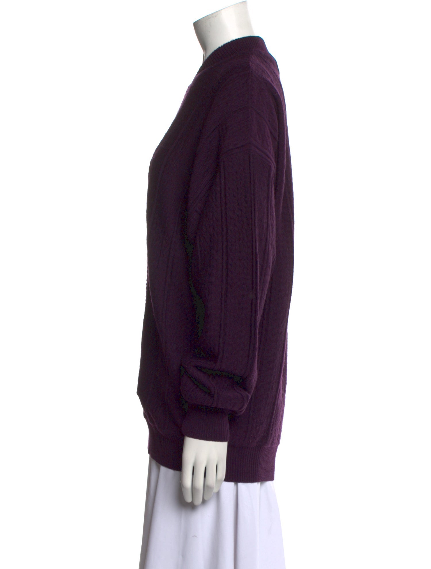 Claude Montana Wool V-Neck Sweater