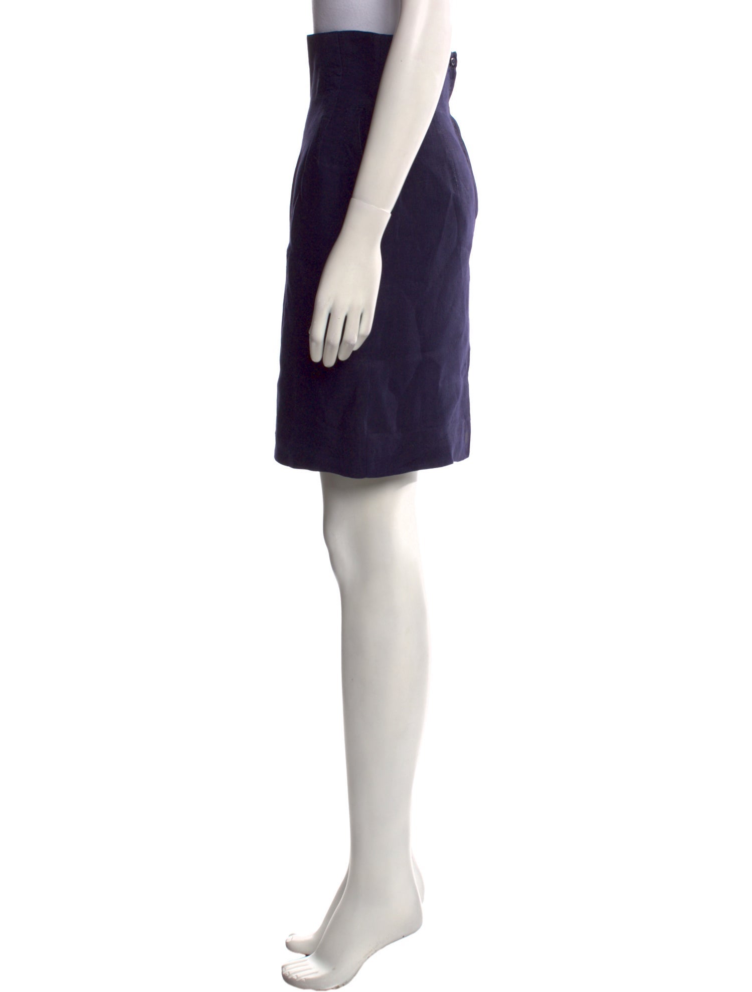 Claude Montana Vintage Knee-Length Skirt