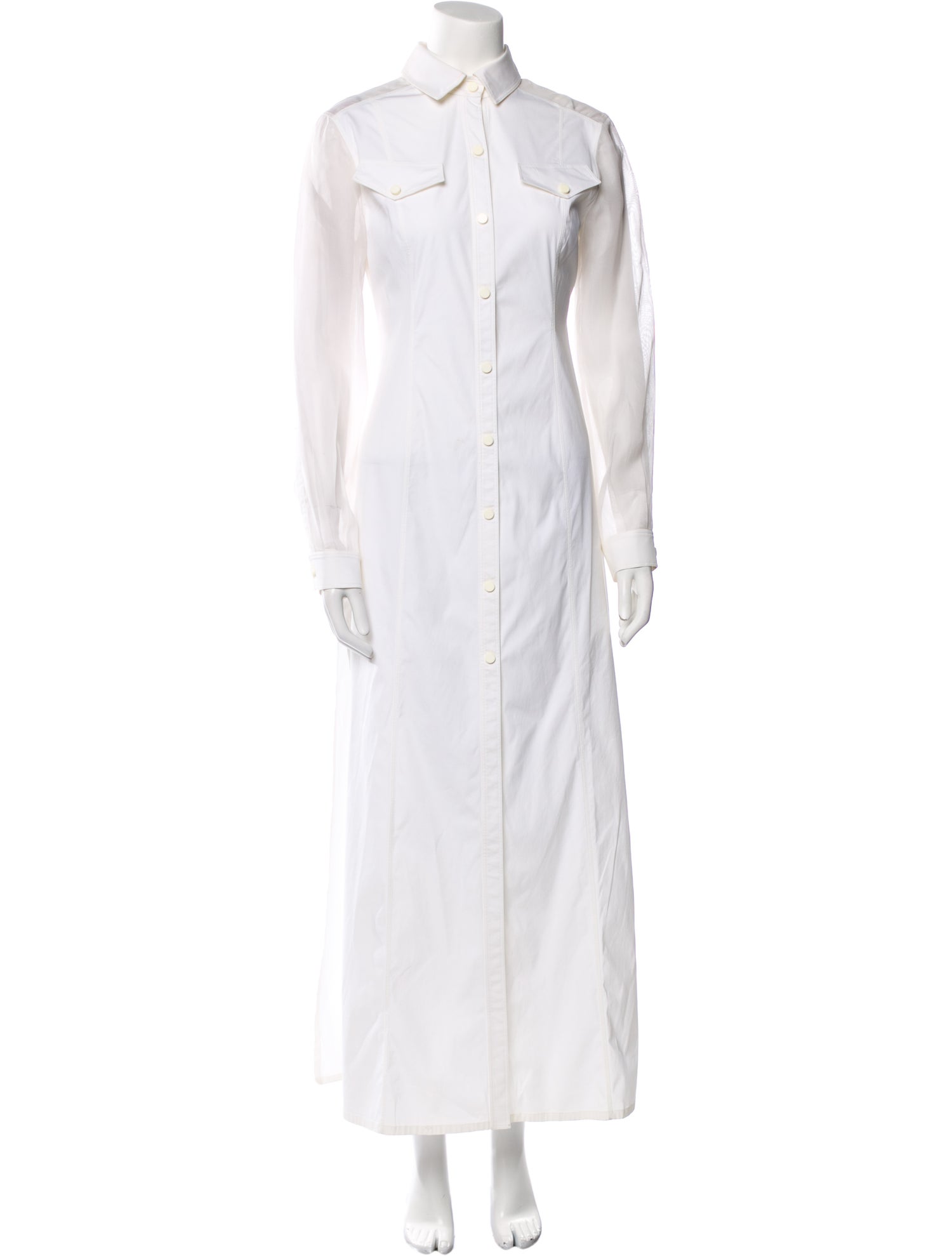 Claude Montana Vintage Midi Length Dress