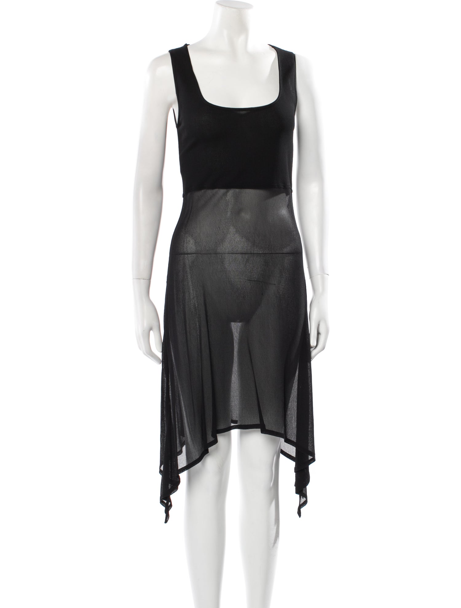 Claude Montana Vintage Midi Length Dress