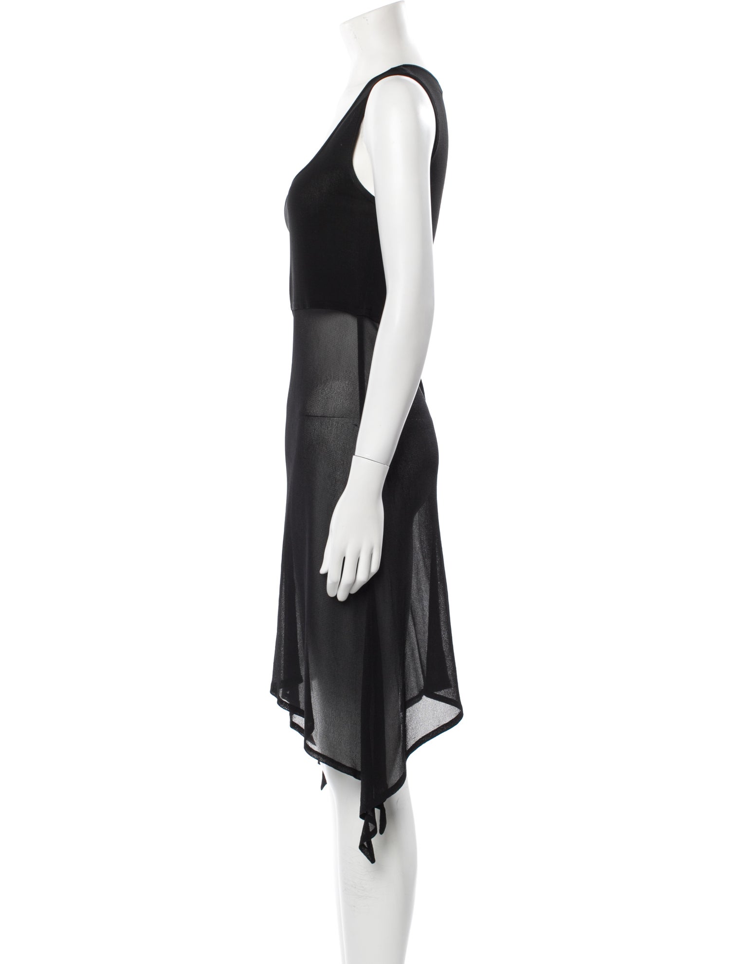 Claude Montana Vintage Midi Length Dress