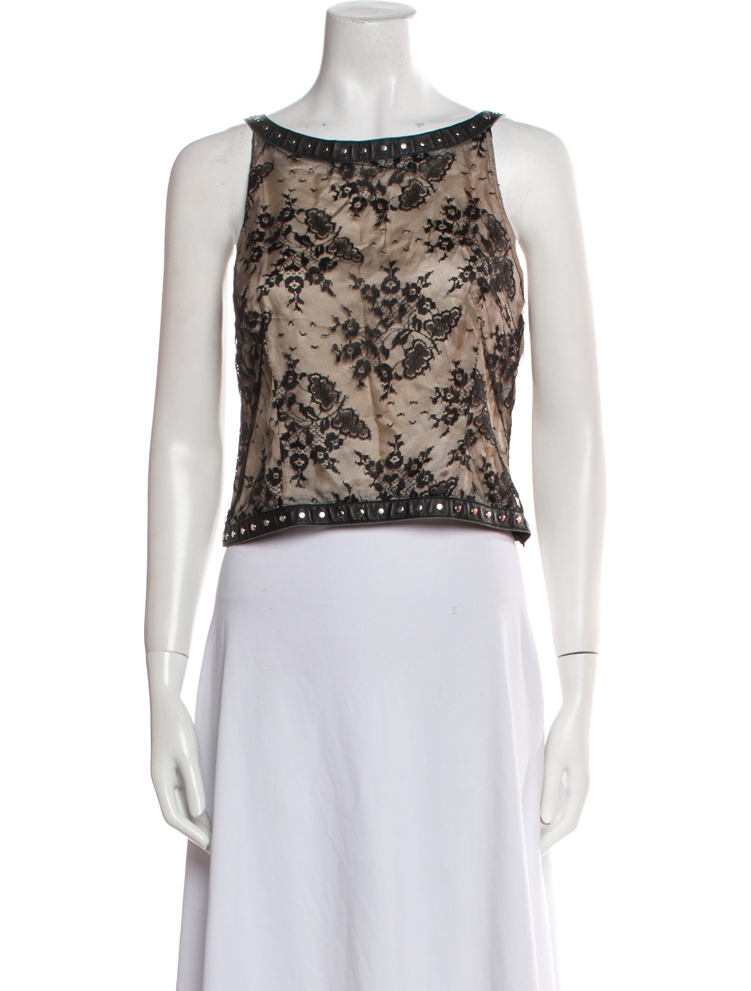 Montana Blu Vintage 1980's Crop Top