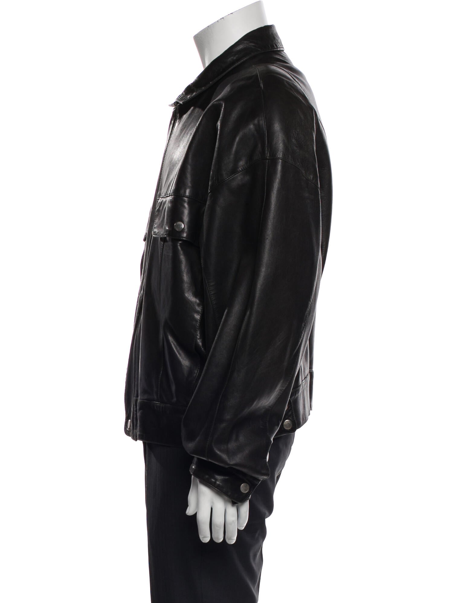 Claude Montana Vintage 1980's Moto Jacket