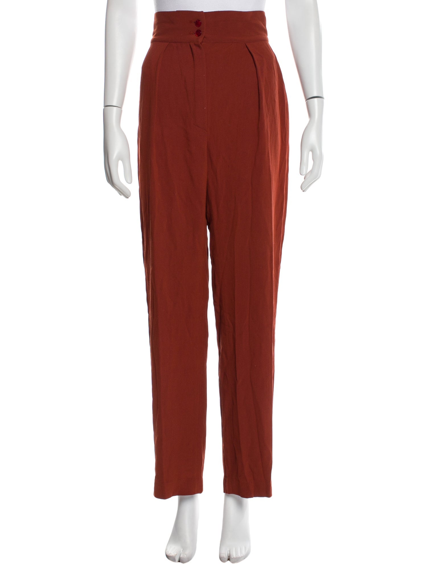 Claude Montana Vintage Straight-leg Pants