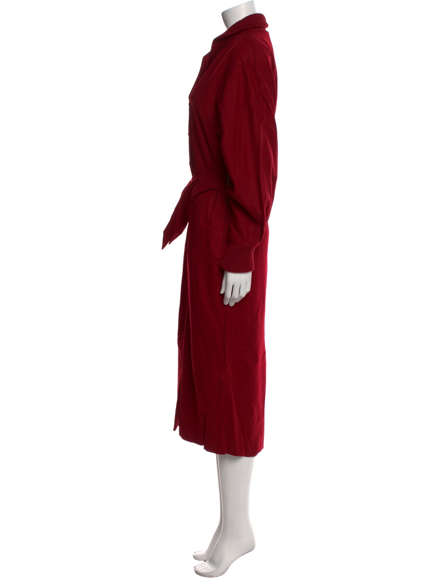 Claude Montana Vintage Midi Length Dress