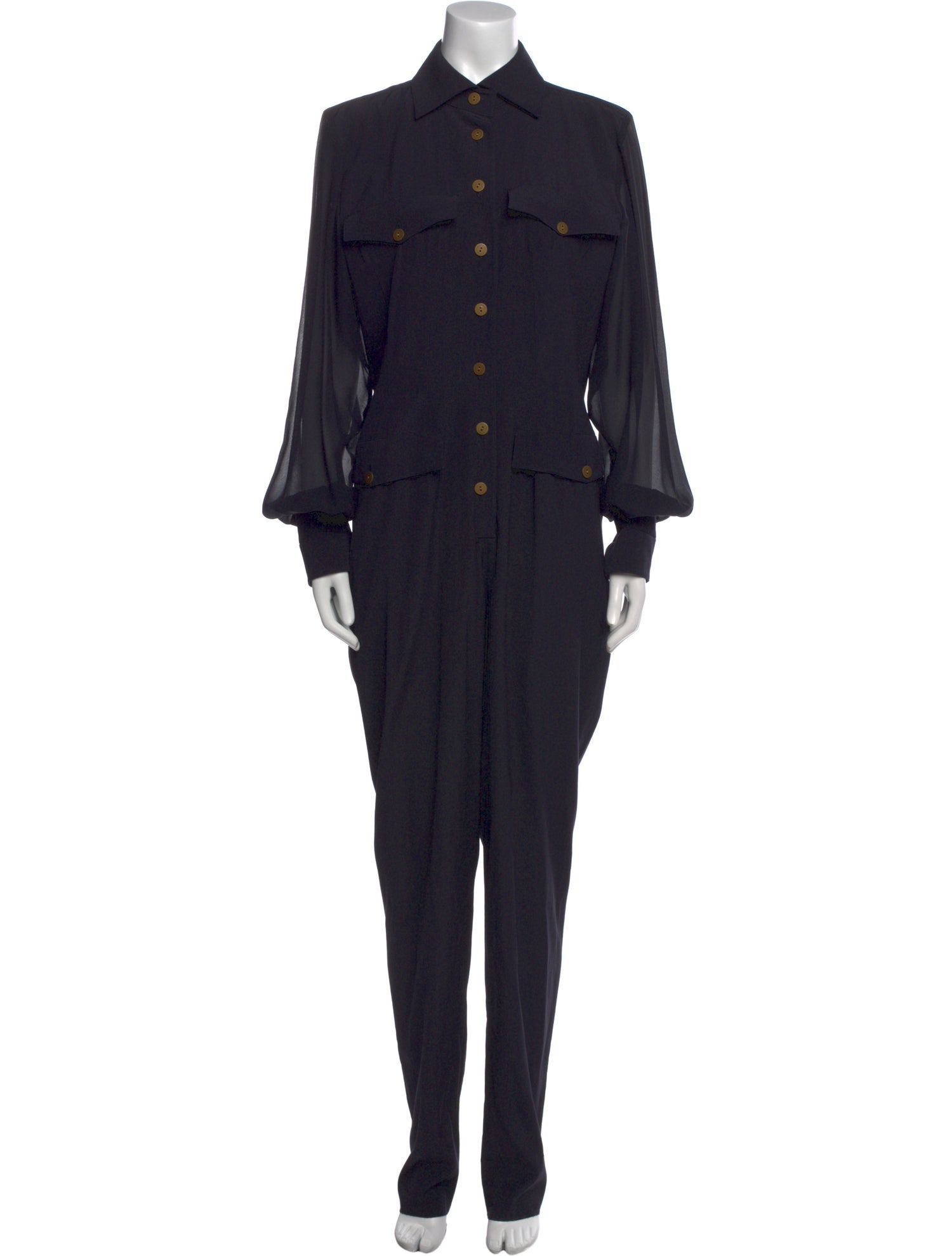 Claude Montana Vintage Late 1980's - Early 1990's Jumpsuit