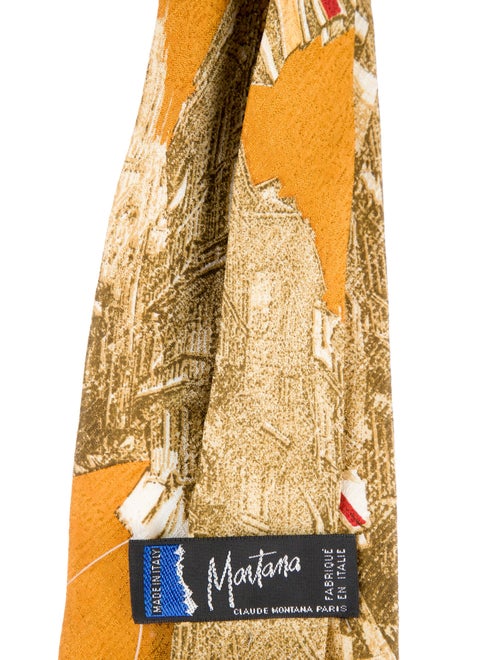 Claude Montana Patterned Tie