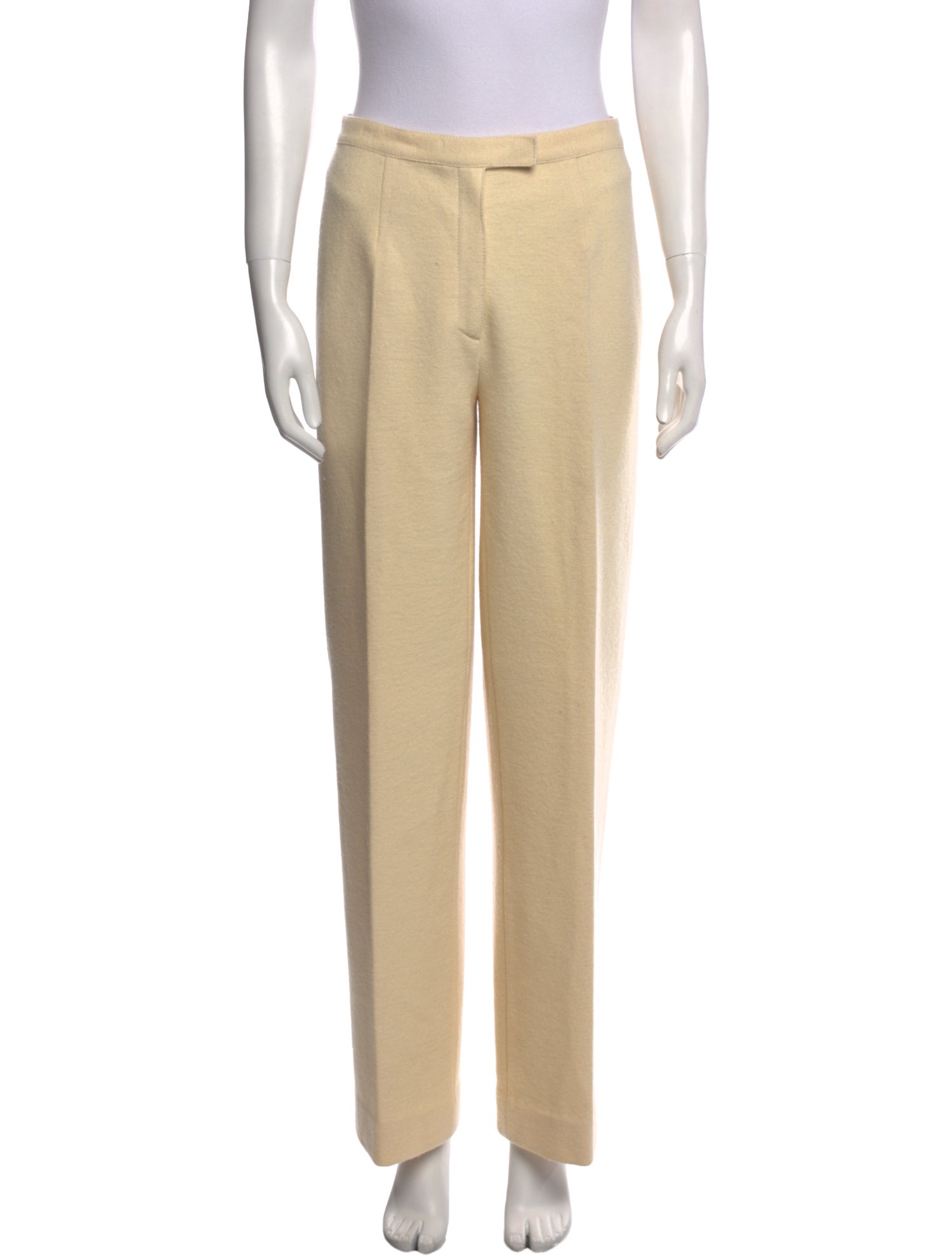 Claude Montana Wool Wide Leg Pants