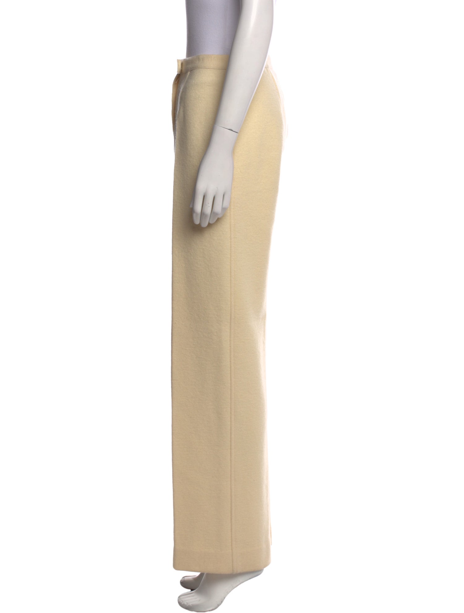Claude Montana Wool Wide Leg Pants