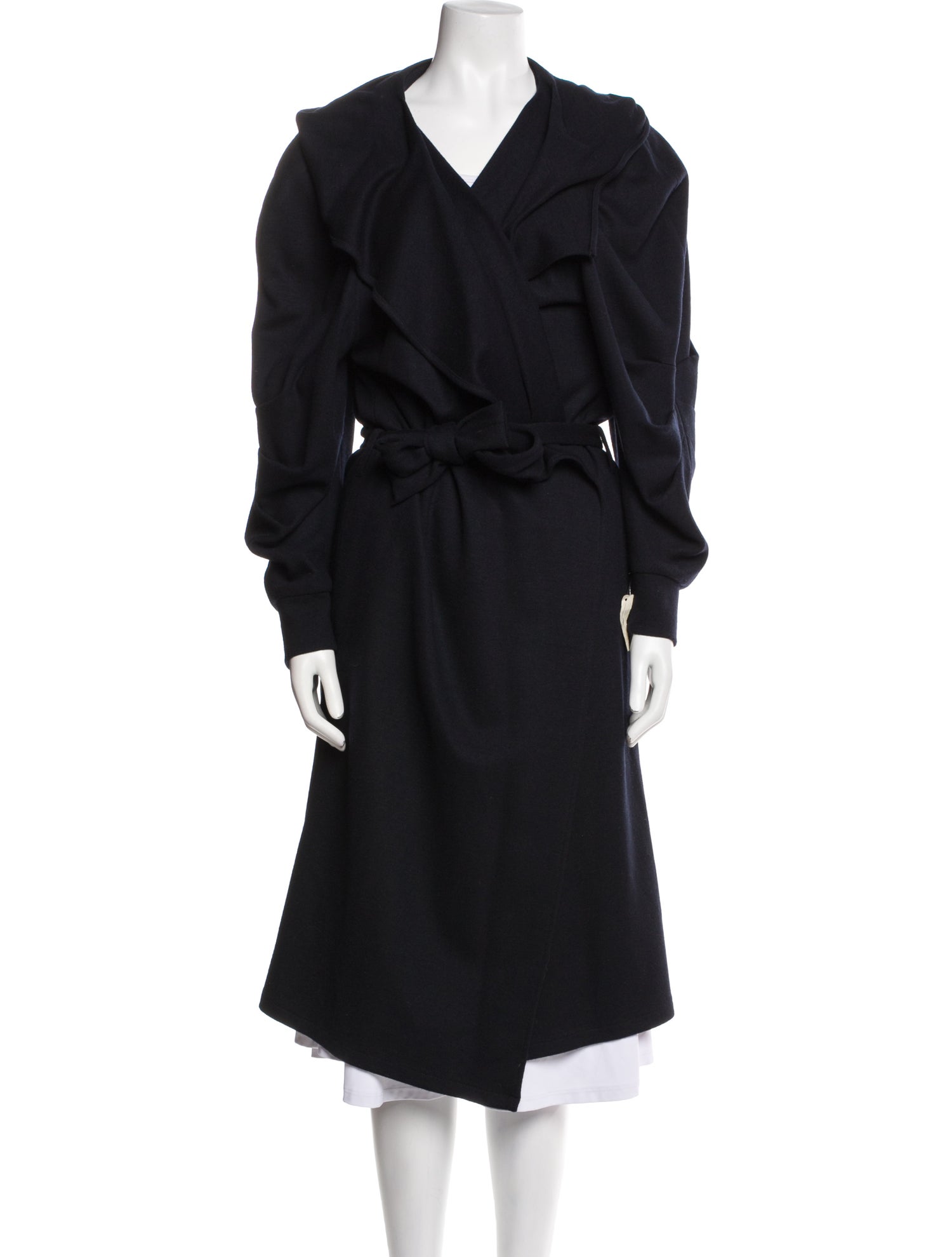 Claude Montana Wool Trench Coat