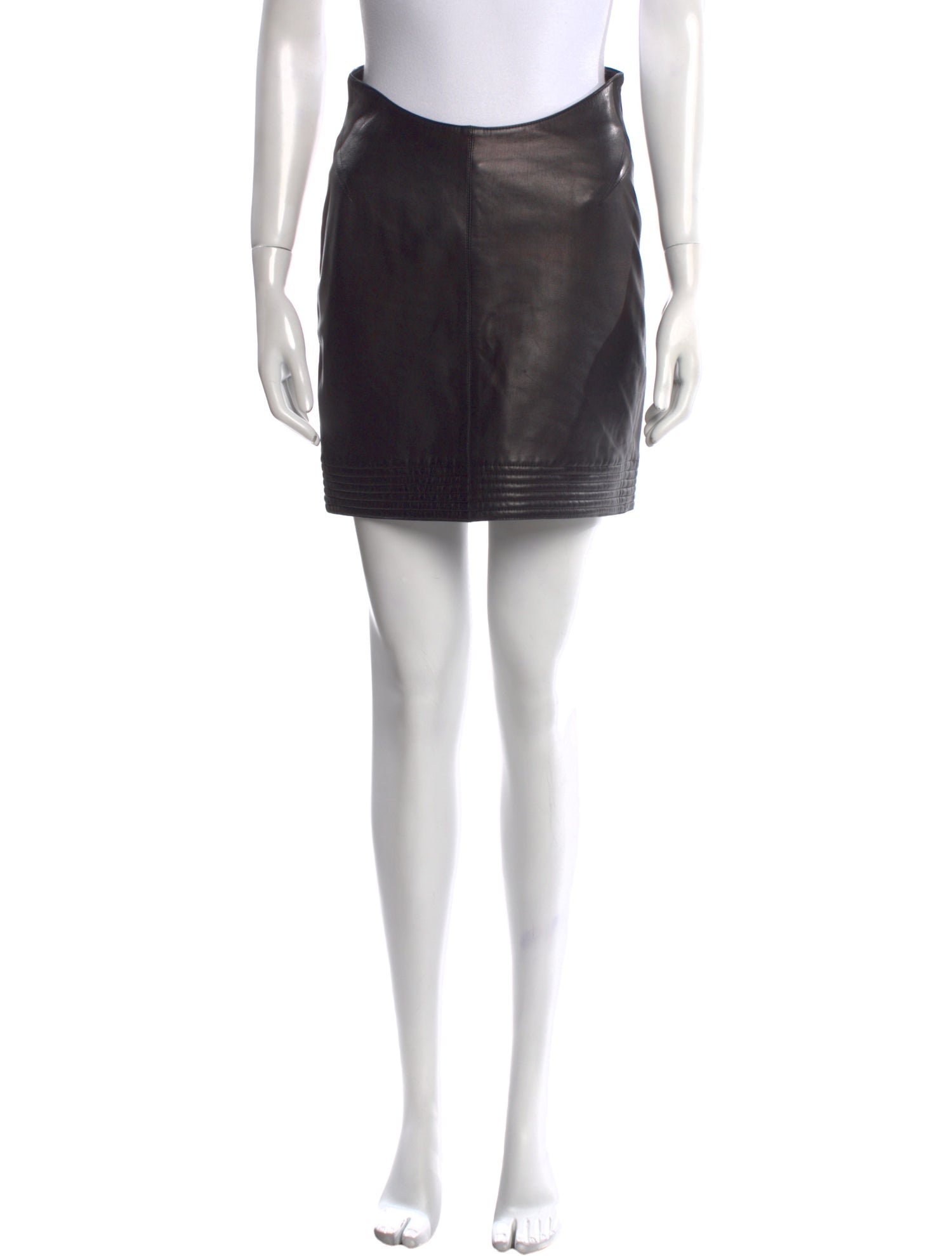 Claude Montana Vintage Mini Skirt