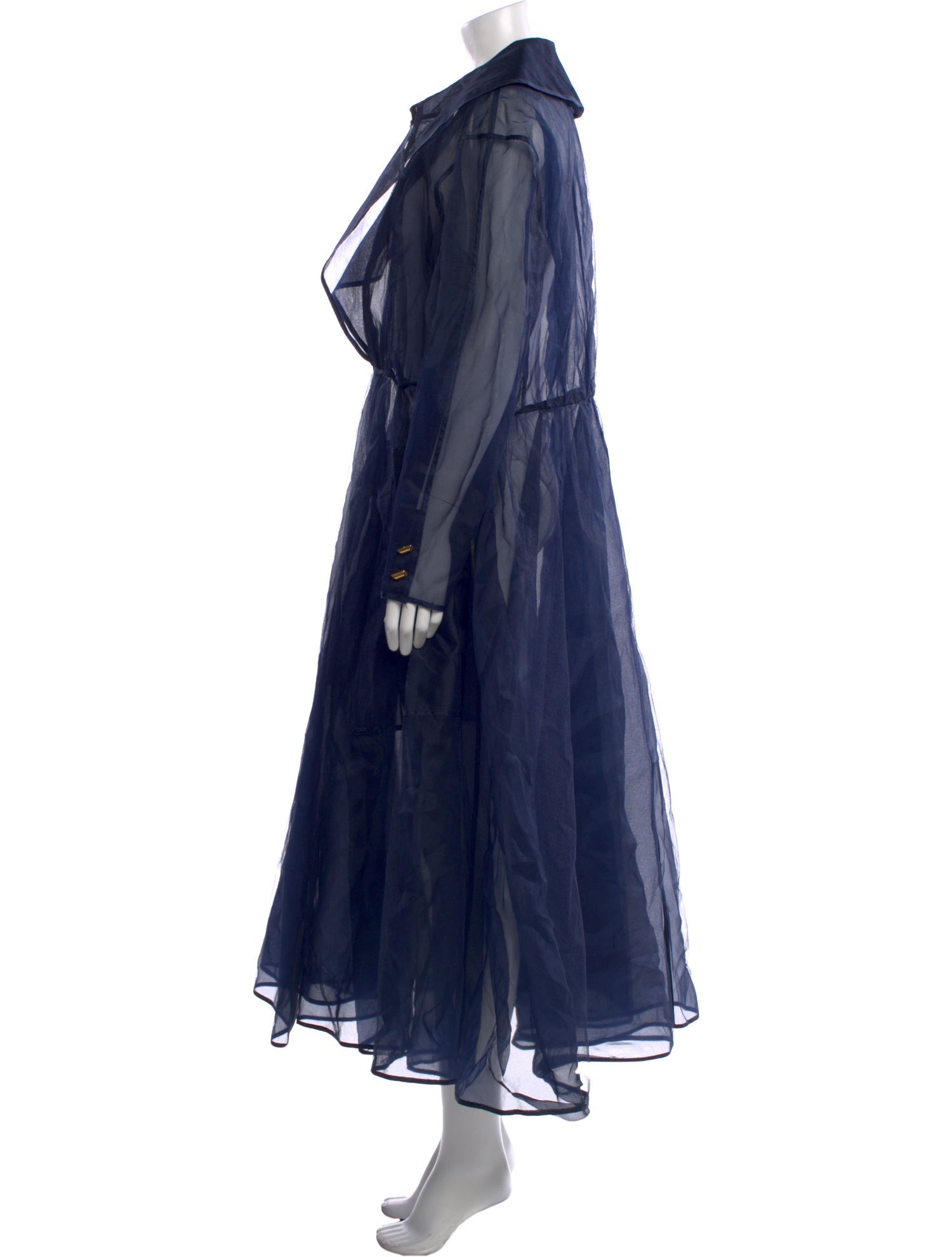 Claude Montana V-Neck Long Dress