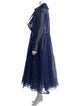 Claude Montana V-Neck Long Dress