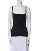 Claude Montana Square Neckline Sleeveless Top