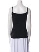 Claude Montana Square Neckline Sleeveless Top