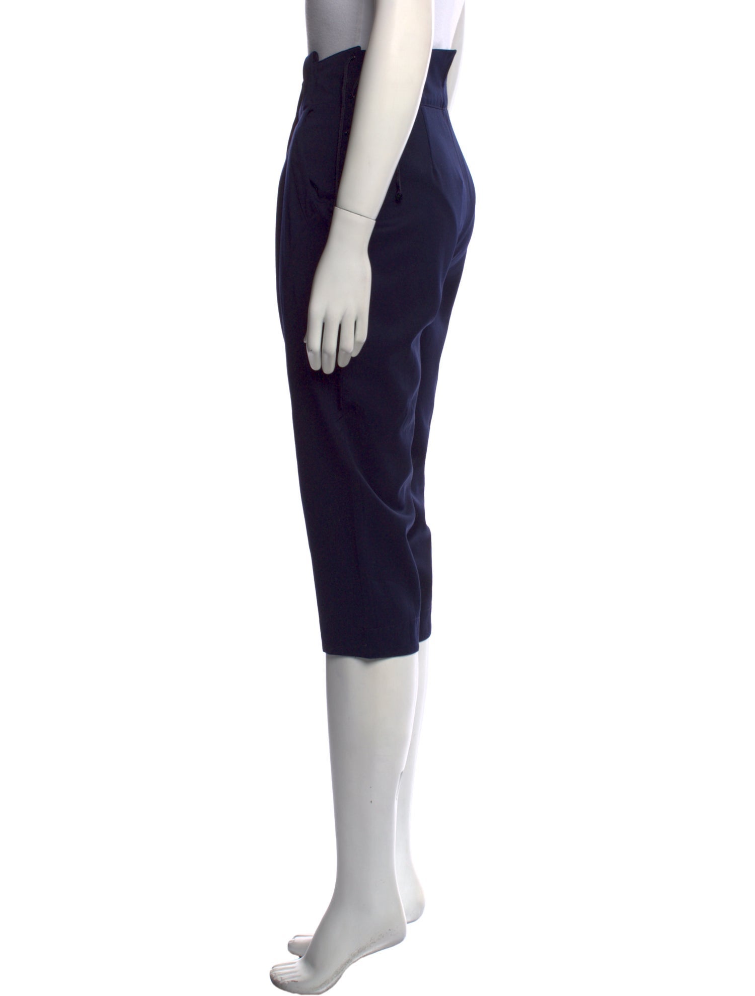 Claude Montana Wool Straight Leg Pants