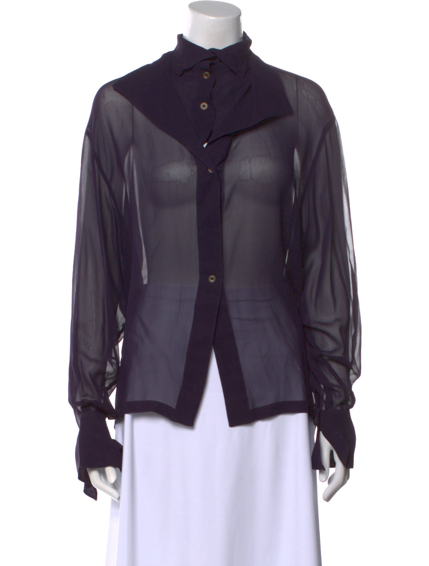 Claude Montana Vintage 1980's Blouse