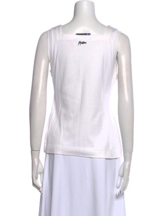 Claude Montana Square Neckline Sleeveless Top