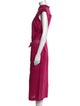 Claude Montana Linen Long Dress