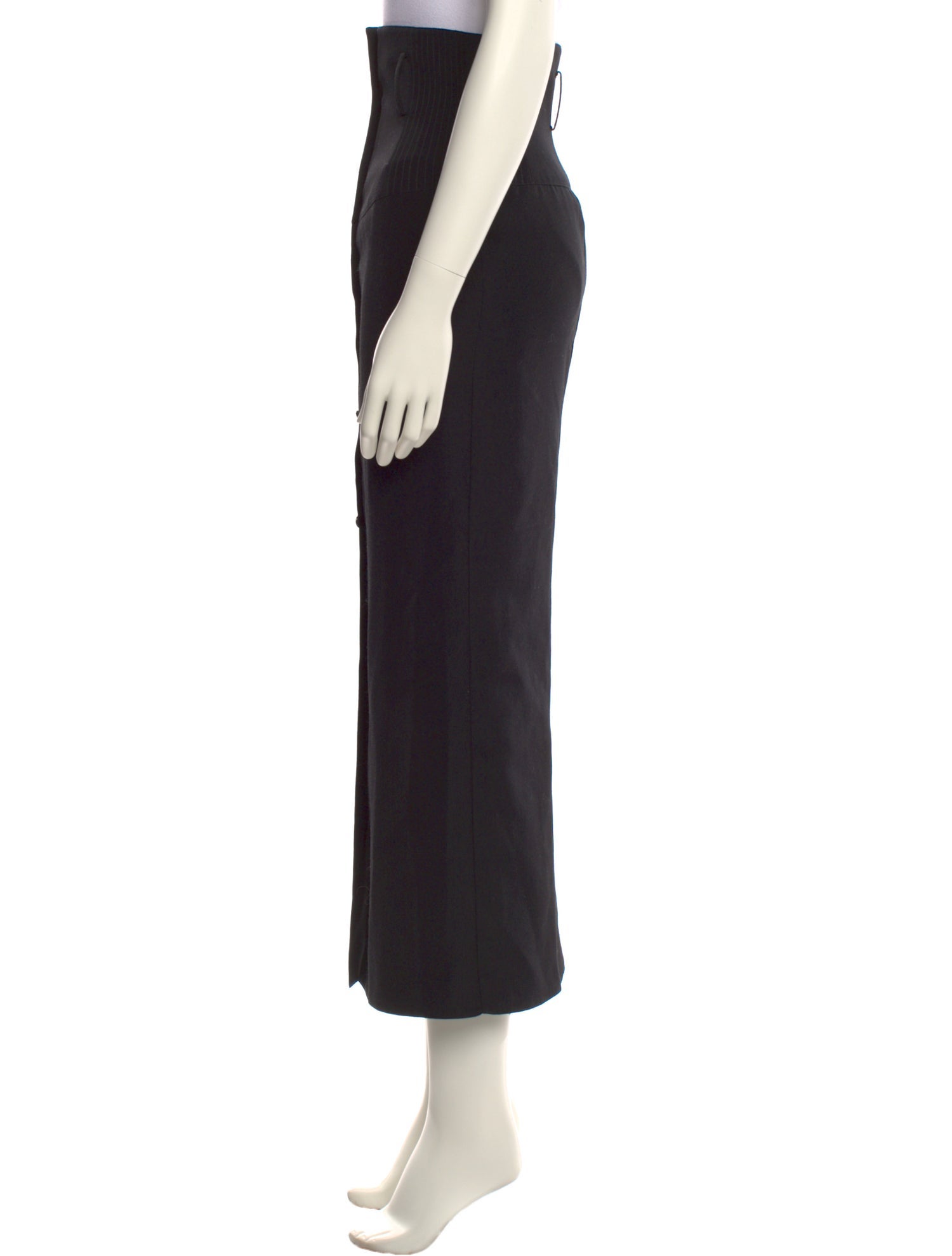 Claude Montana Vintage Midi Length Skirt