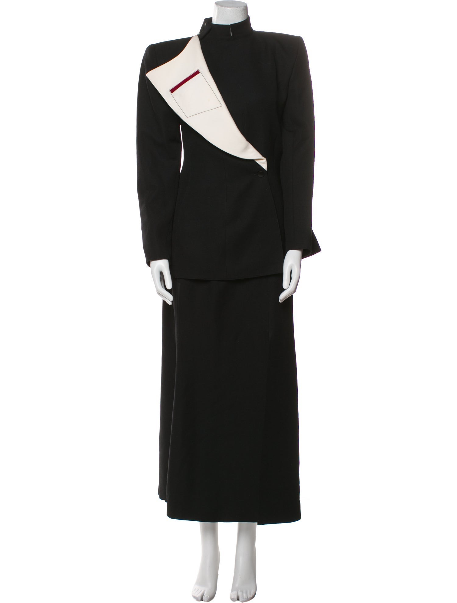 Claude Montana Vintage Late 1980's - Early 1990's Skirt Suit