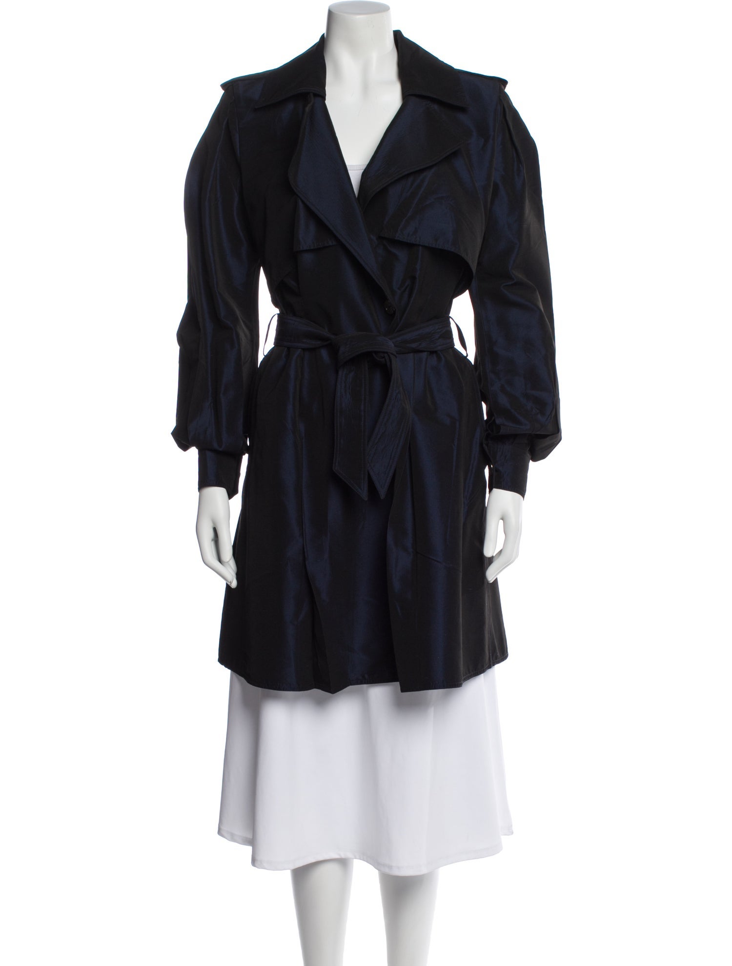 Claude Montana 1980's Trench Coat