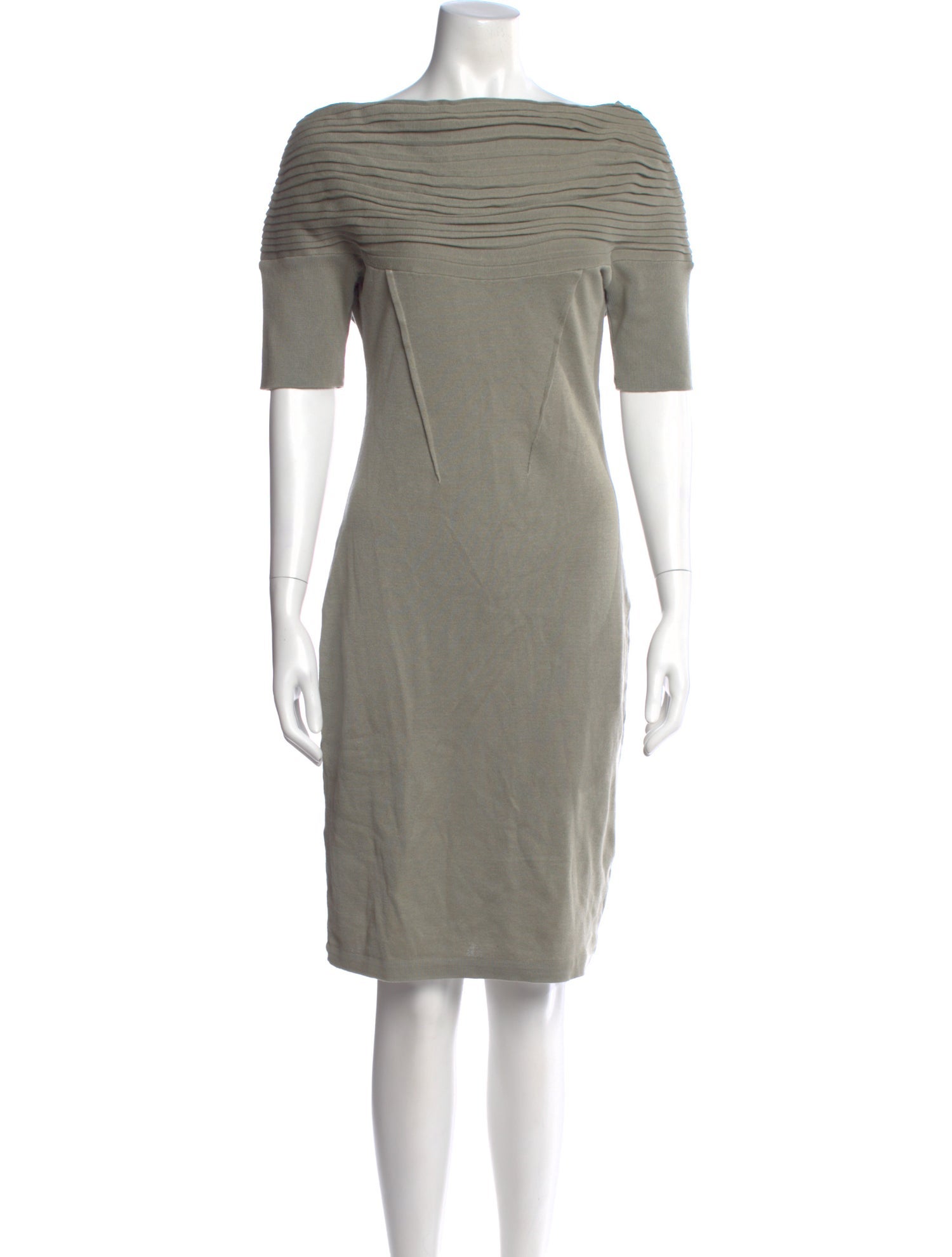Claude Montana Vintage Knee-Length Dress