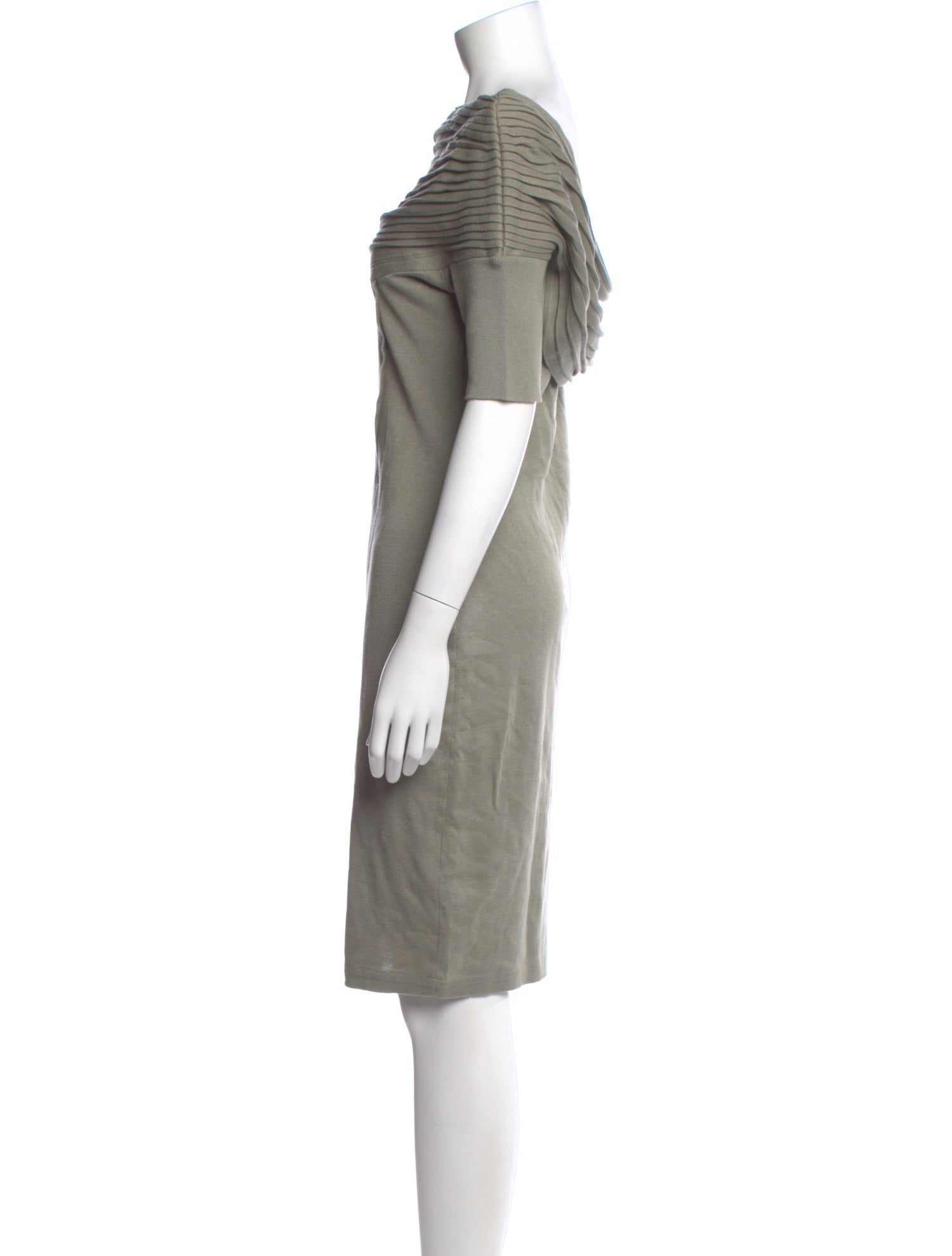 Claude Montana Vintage Knee-Length Dress