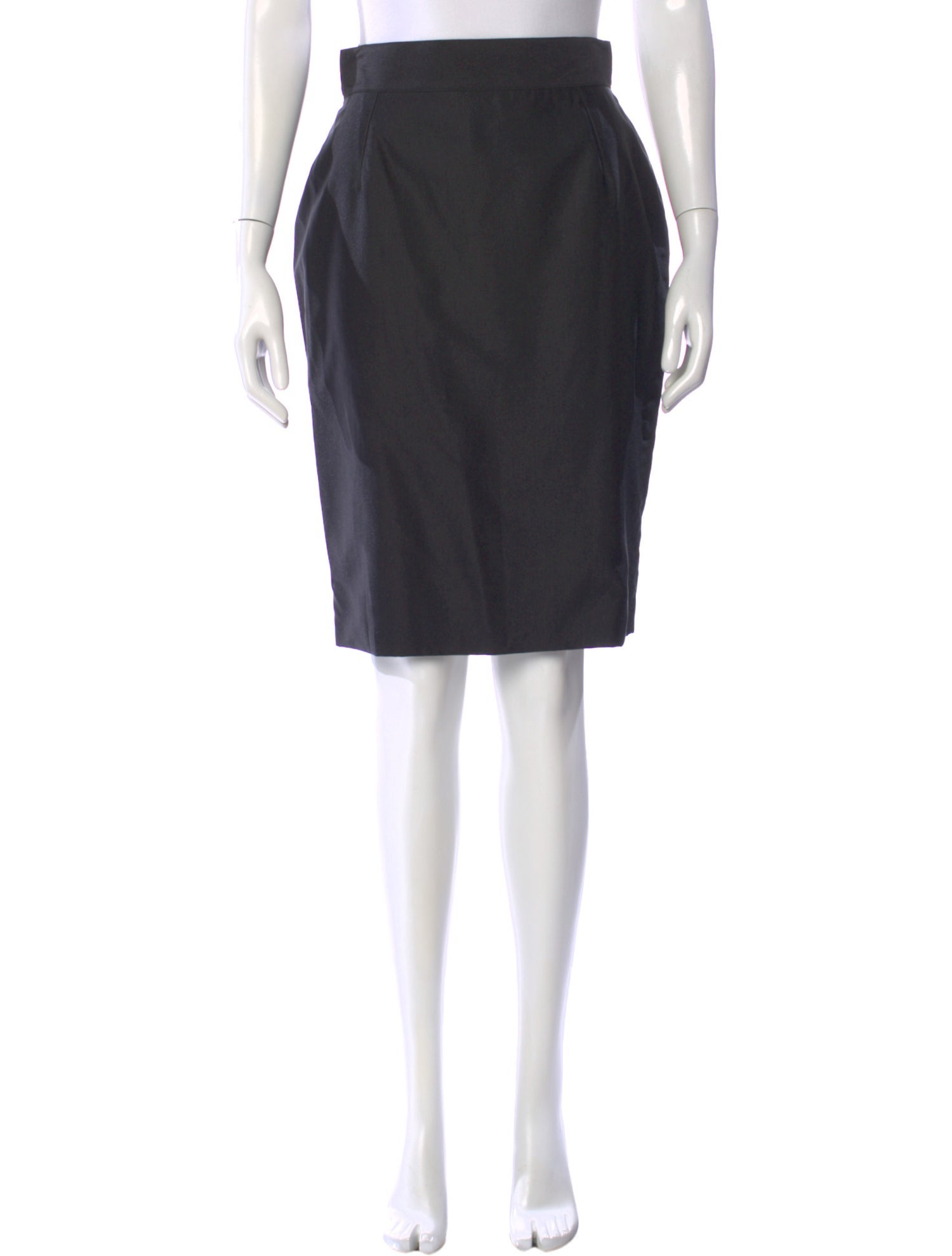 Claude Montana Vintage Knee-Length Skirt
