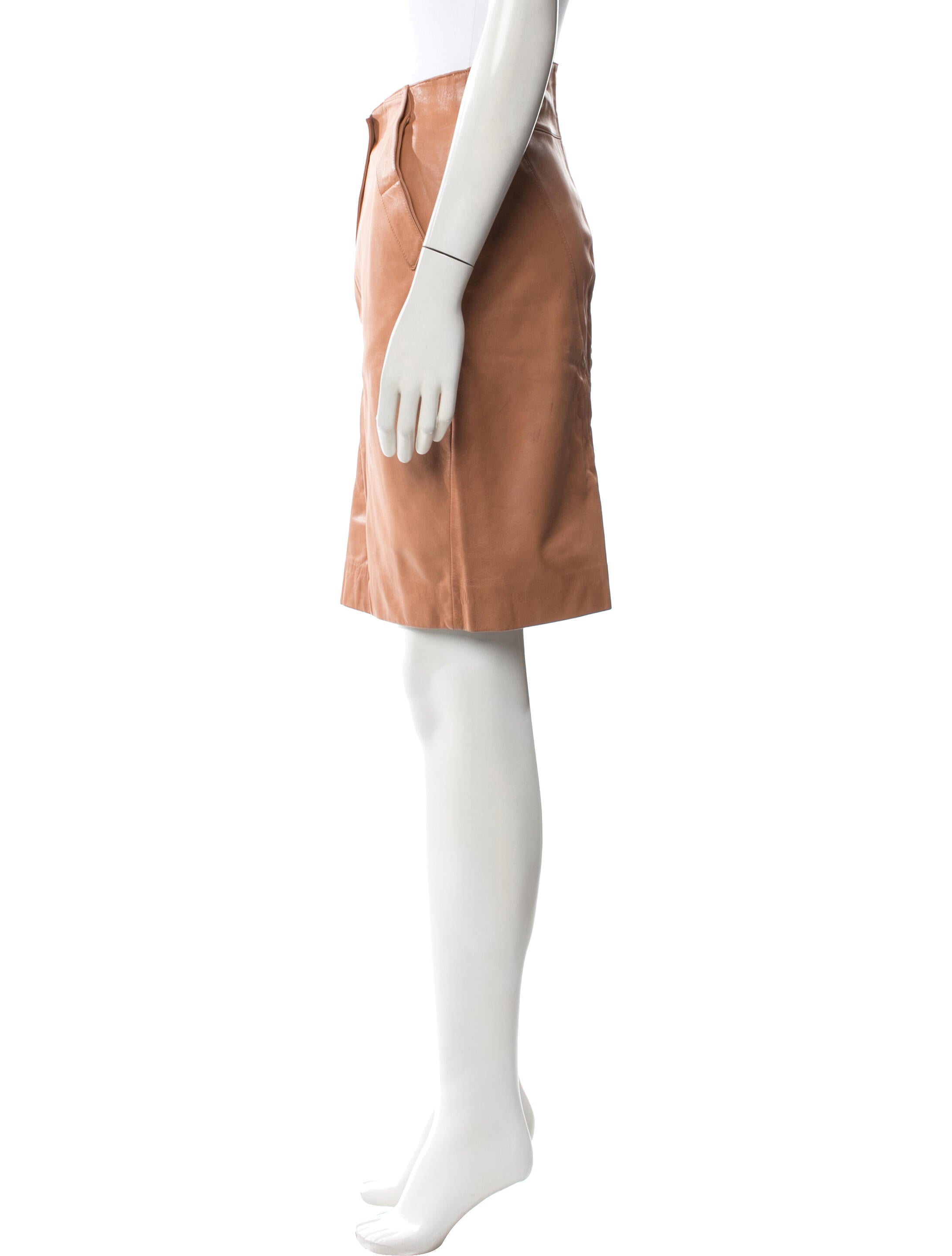 Claude Montana Vintage Knee-Length Skirt