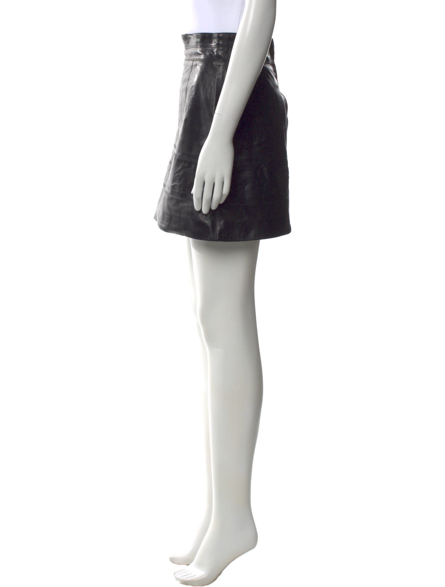 Claude Montana Vintage Mini Skirt