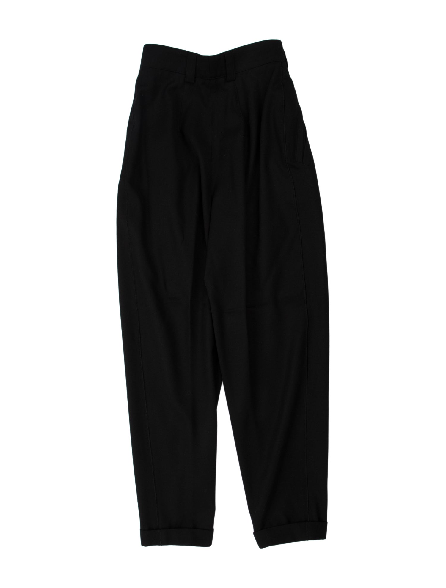 Claude Montana Wool Wide Leg Pants