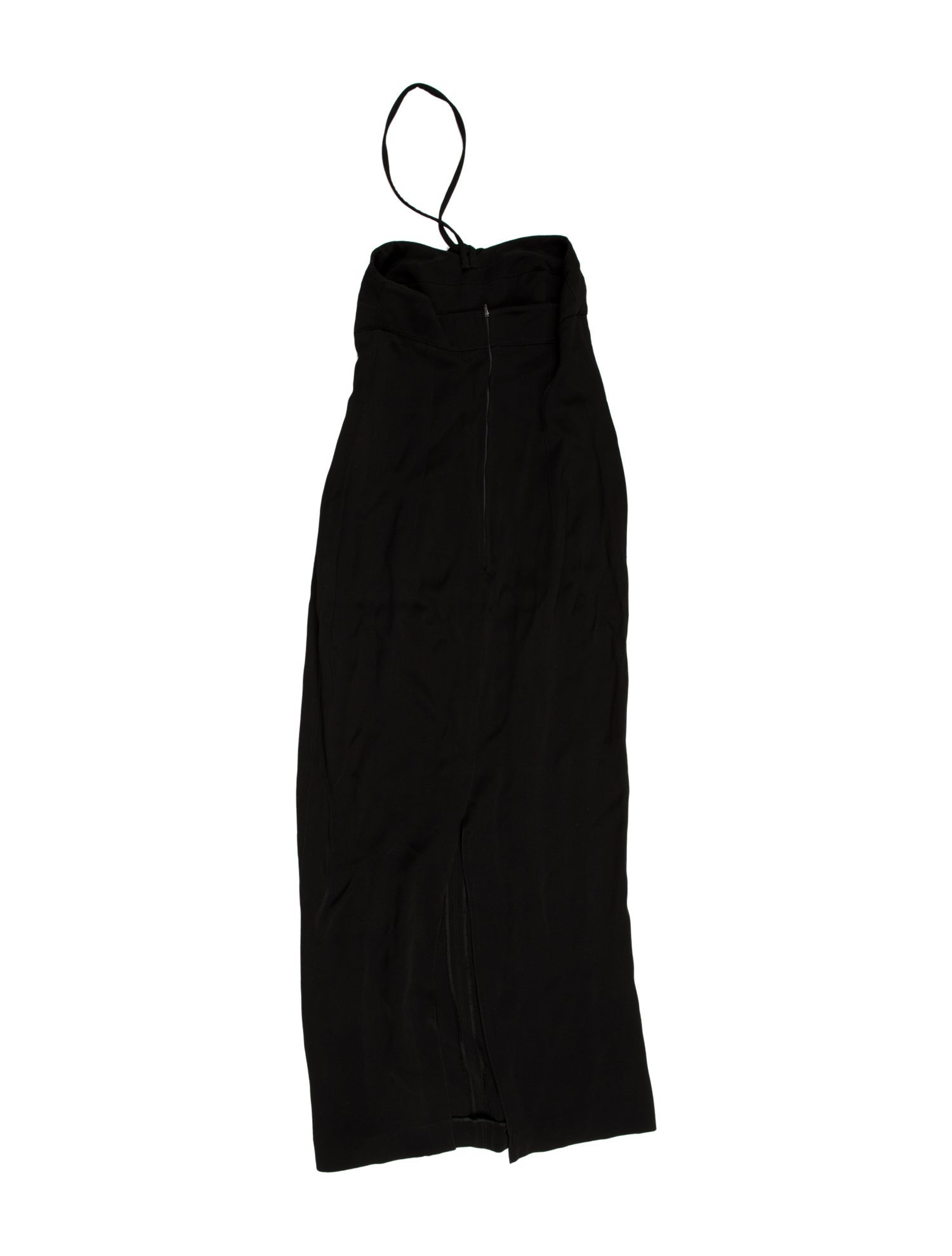 Claude Montana Strapless Long Dress