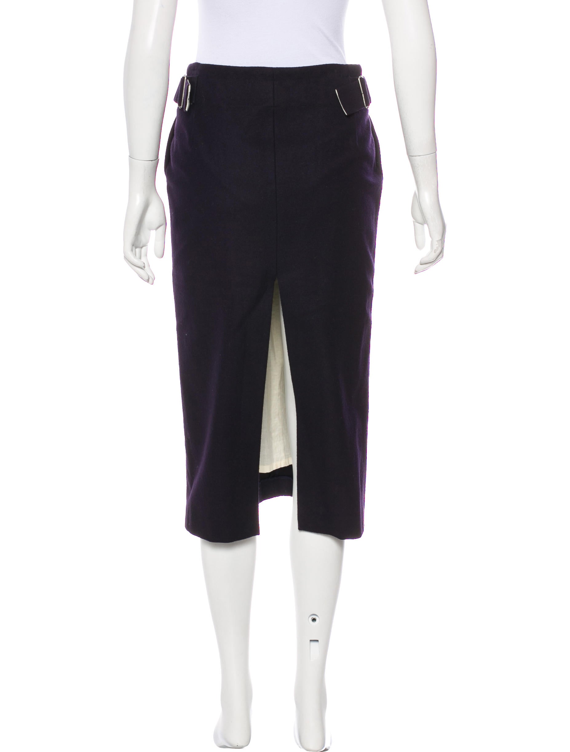 Clements Ribeiro Wool Pencil Skirt